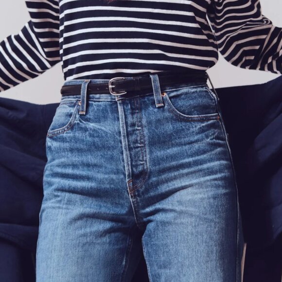 NOT AVAILABLE Alex Mill Carla High Rise Straight Jean - Picture 1 of 4